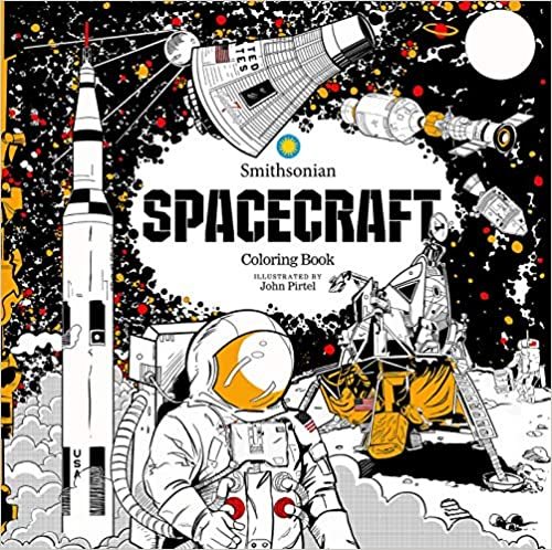 Smithsonian Spacecraft Coloring Book