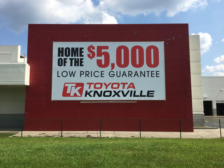 Toyota Of Knoxville >> Printedge Banner Sign Gallery Toyota Of Knoxville >> Printedge Banner Sign Gallery