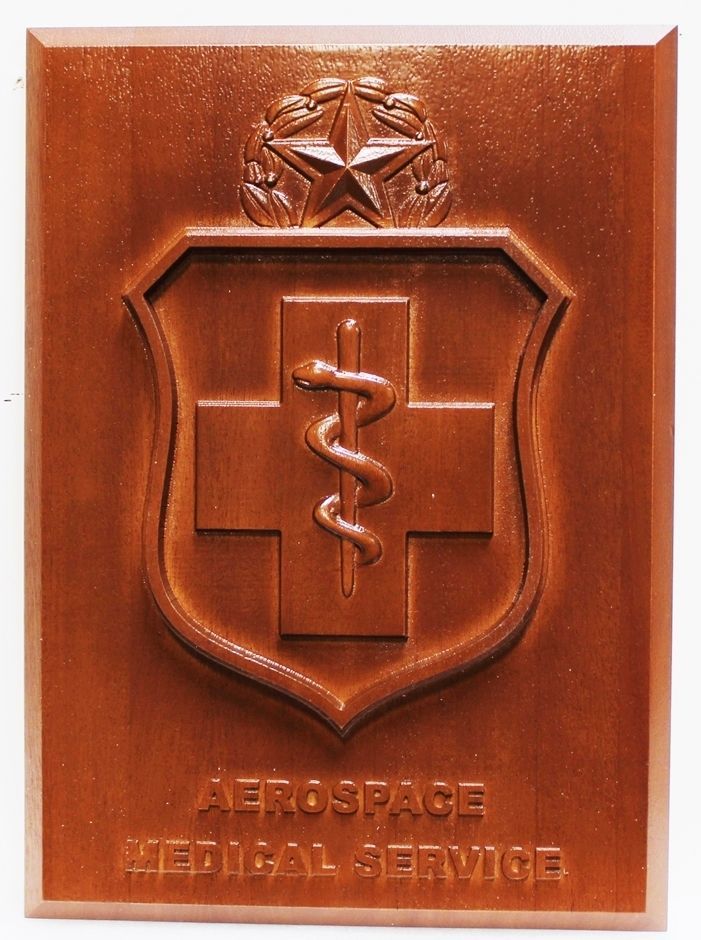 WM1037 - 3-D Plaque for  Aerospace Medical Service, US Air Force