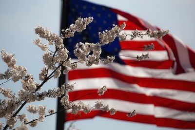 Western Museum of Mining and Industry American Flag photo