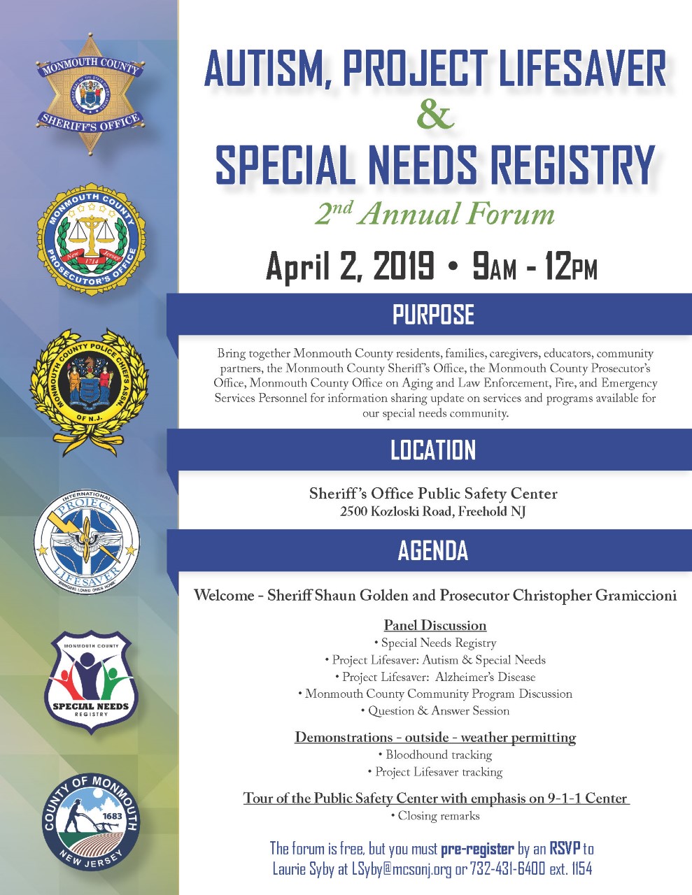 Monmouth County Sheriff's Office Community Forum