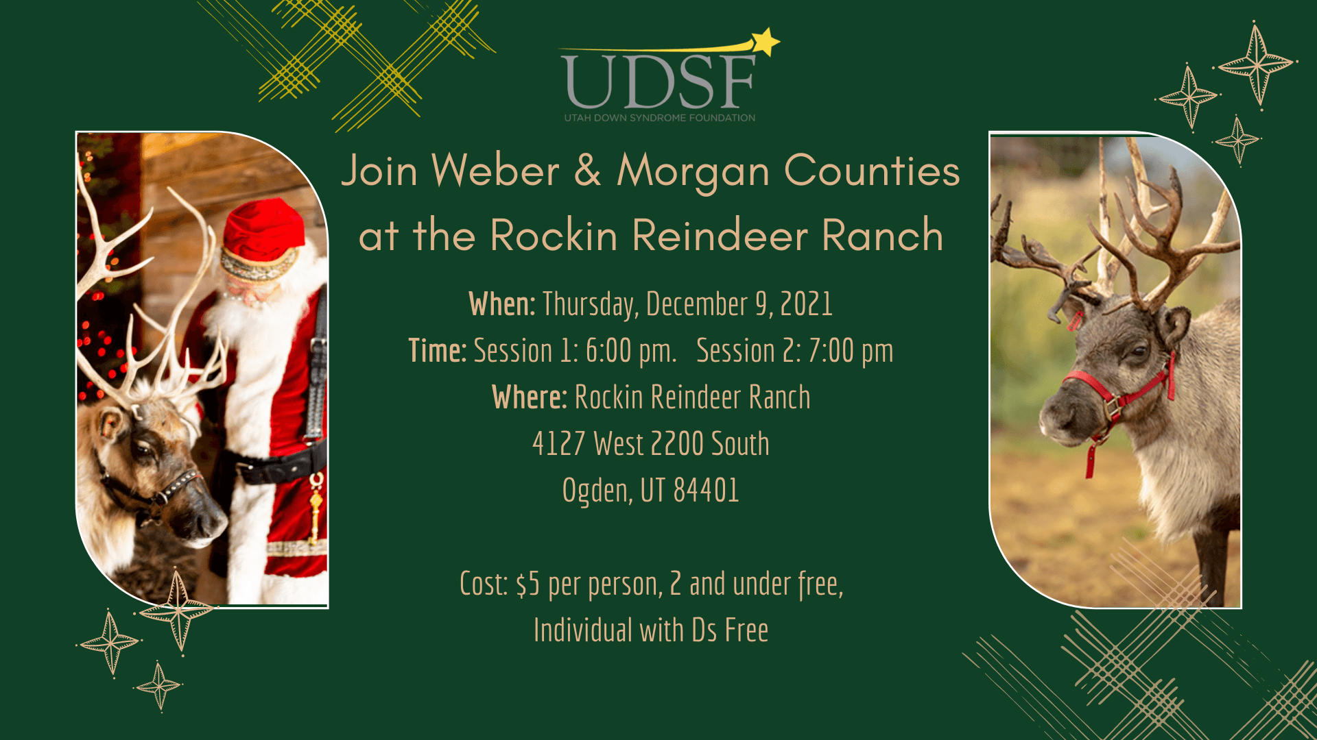 Rockin Reindeer Ranch UDSF Event