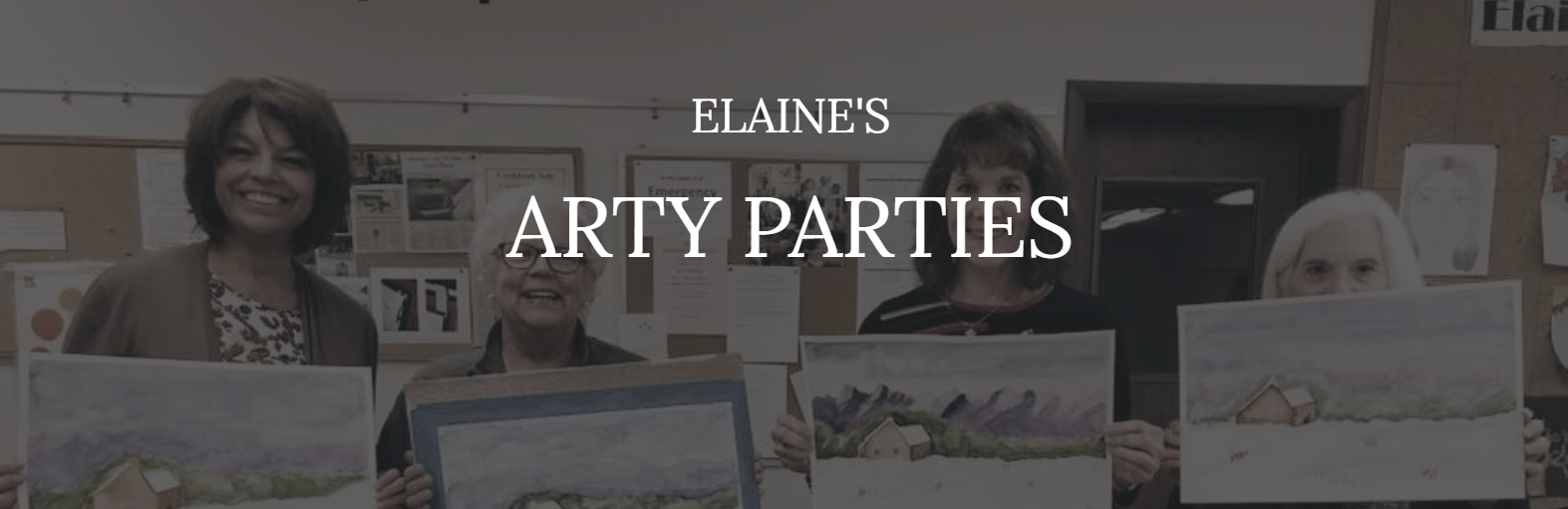 An Evening of Wine and Watercolors with Elaine Scarvelis