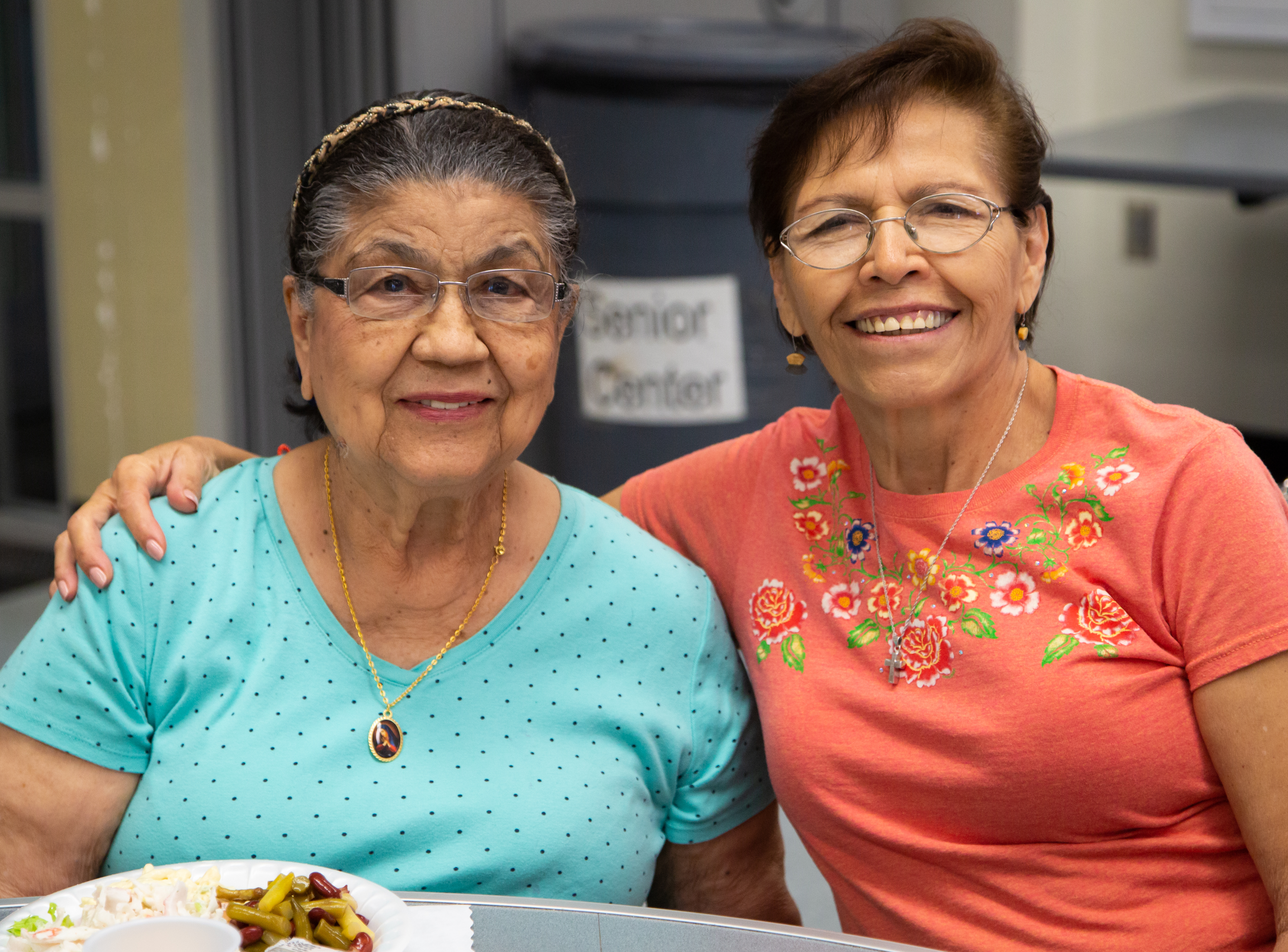 Sponsor one senior’s access to a month of nutritious lunches offered at local senior centers: $125