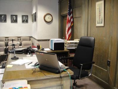 Courtroom Judges chair.