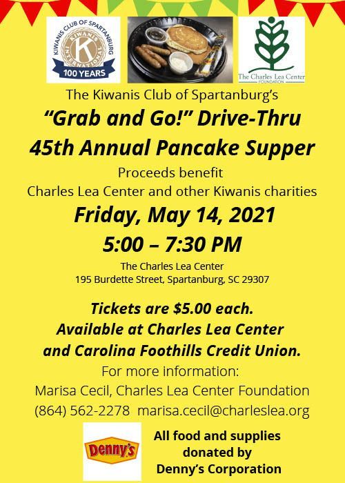 Kiwanis Pancake Supper (Drive Thru) - Spartanburg.com