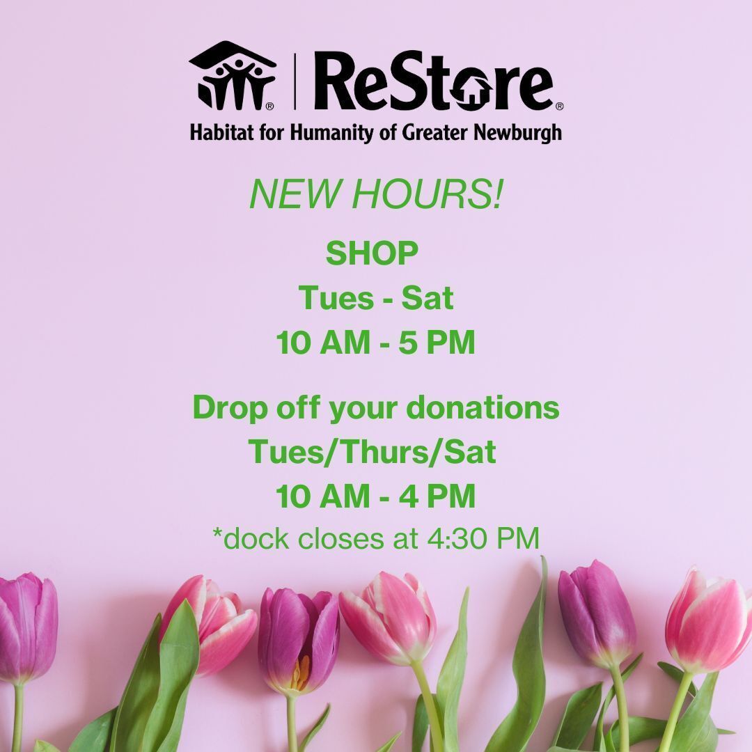 New Store Hours!