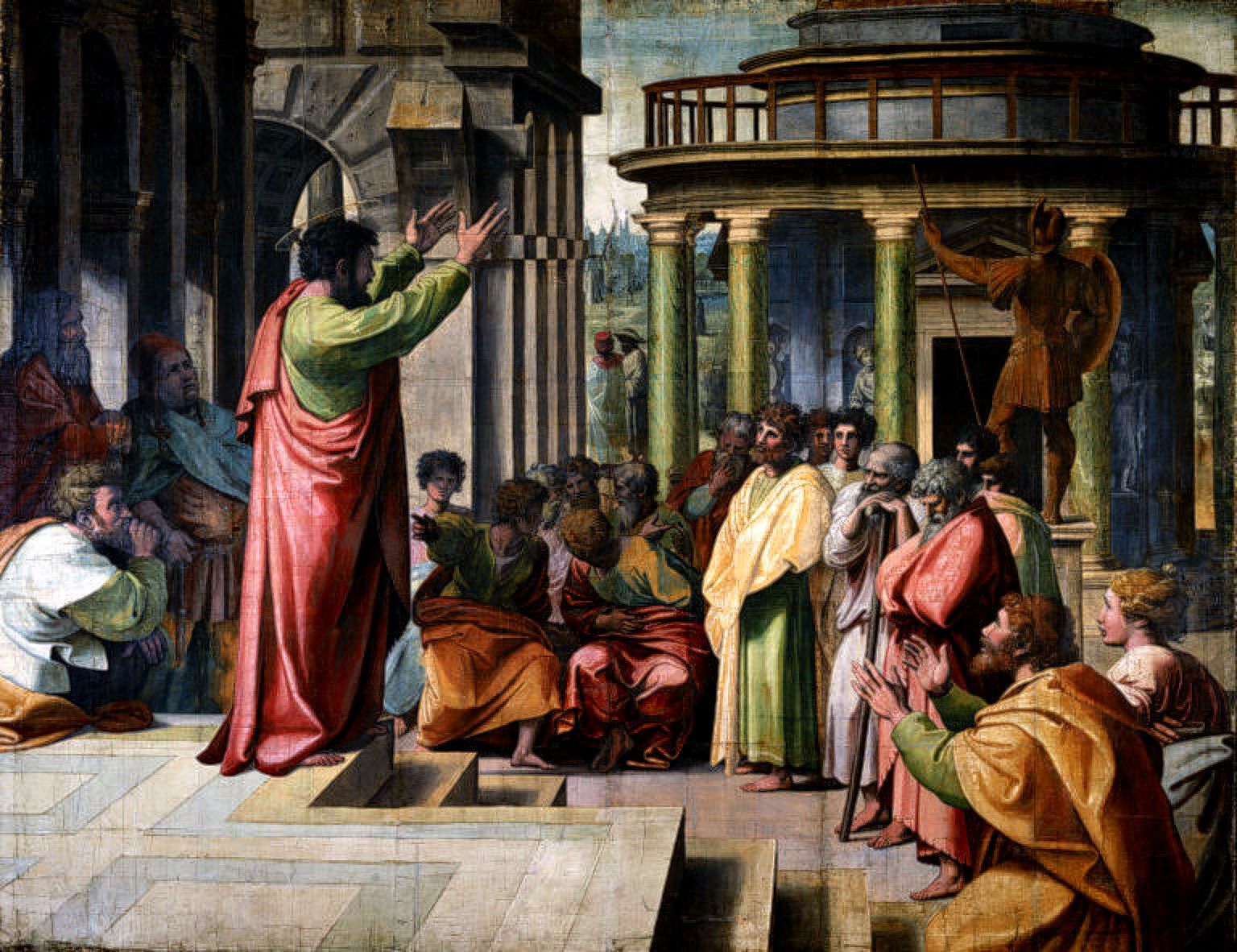 Art Paul preaching