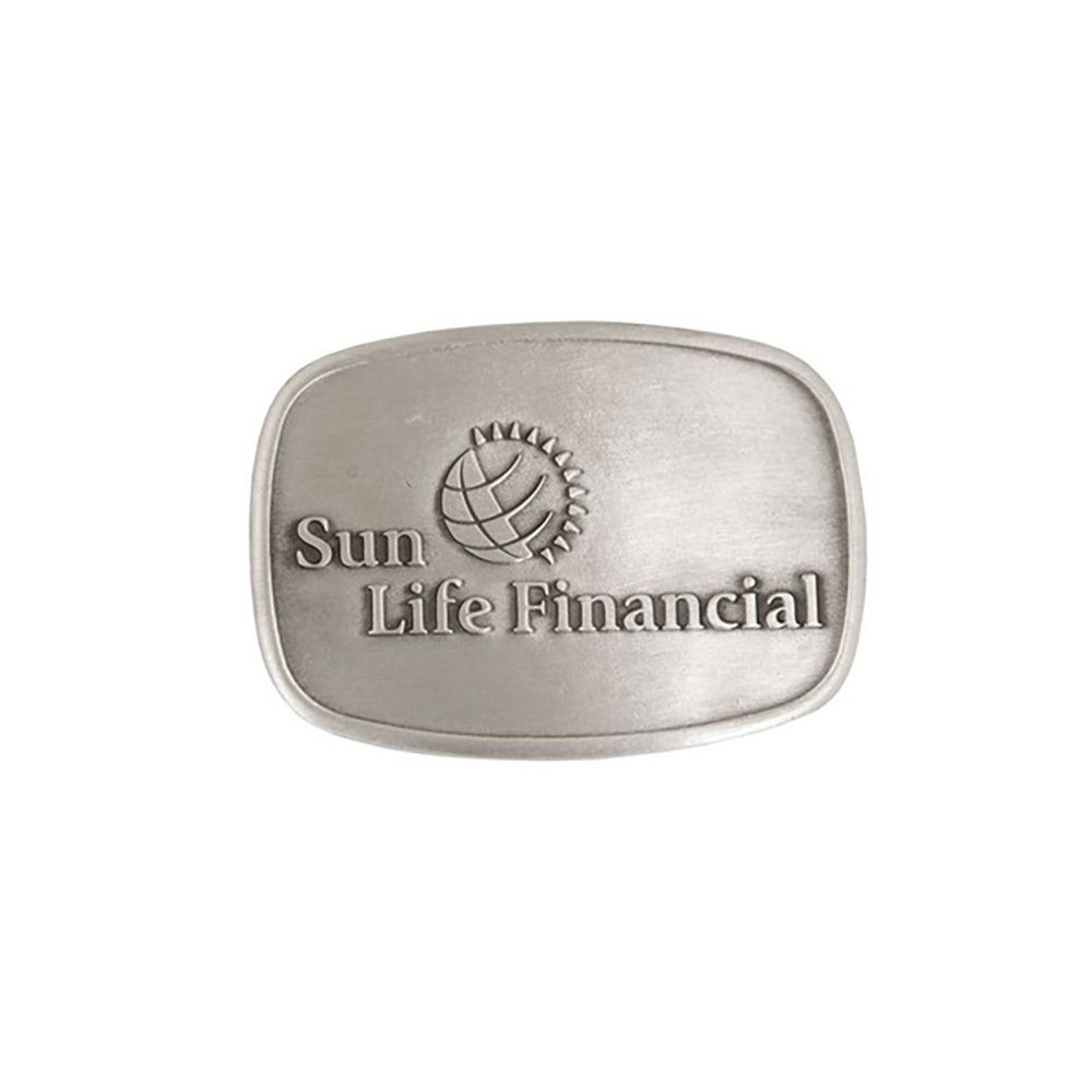 Solid Pewter Belt Buckle