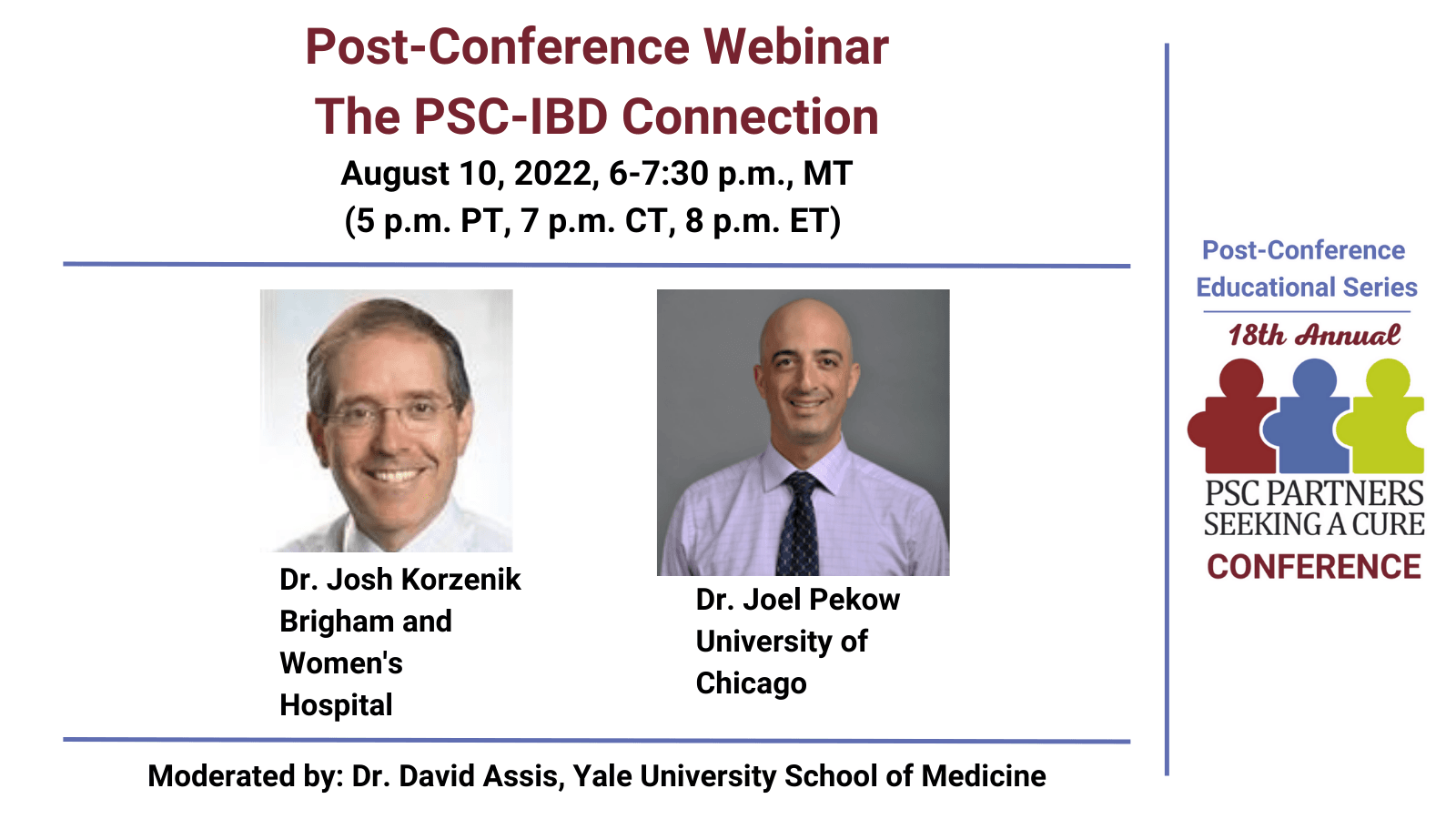 Post-Conference Webinar: The PSC-IBD Connection