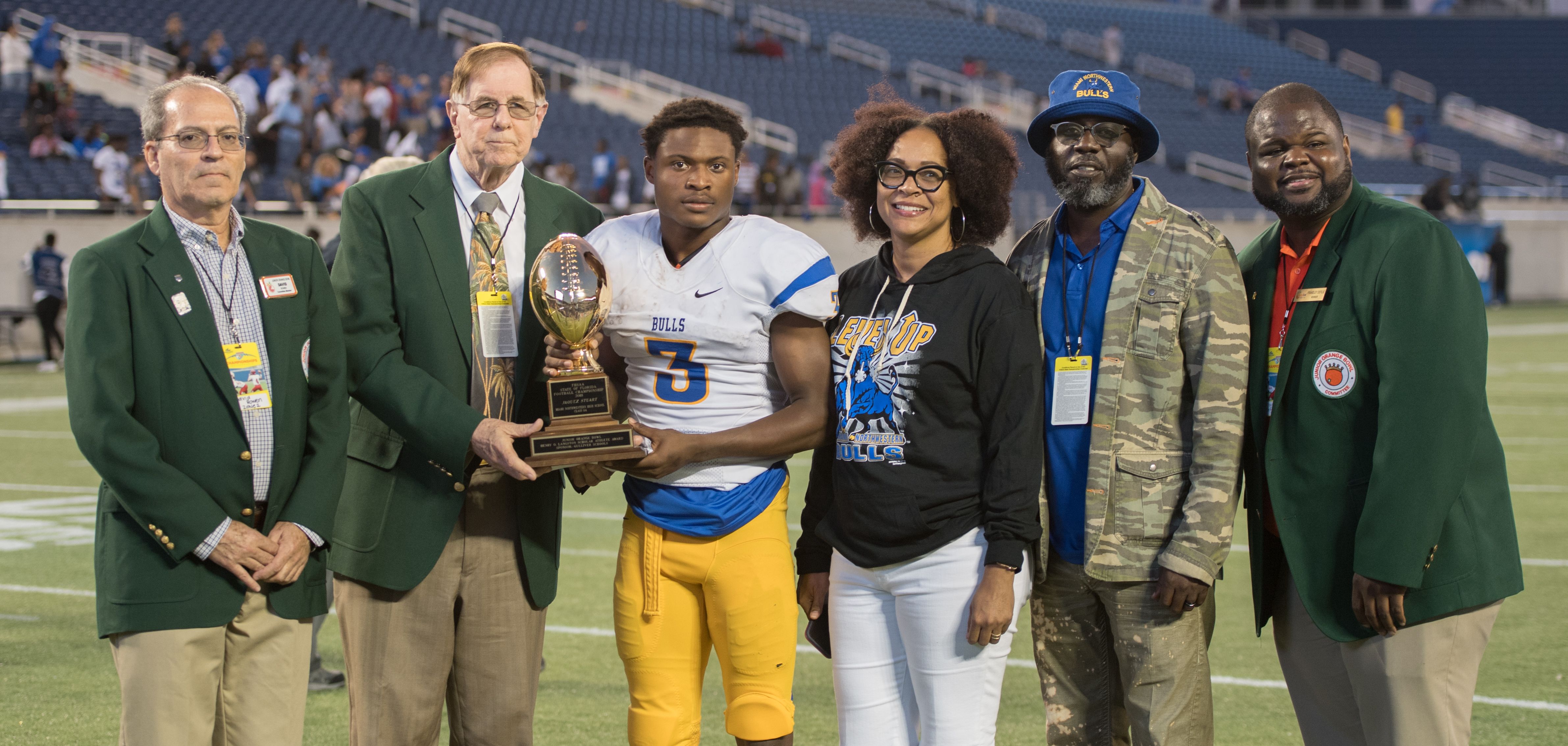 Junior Orange Bowl Honors Scholar Athletes at the FHSAA Football State Championships
