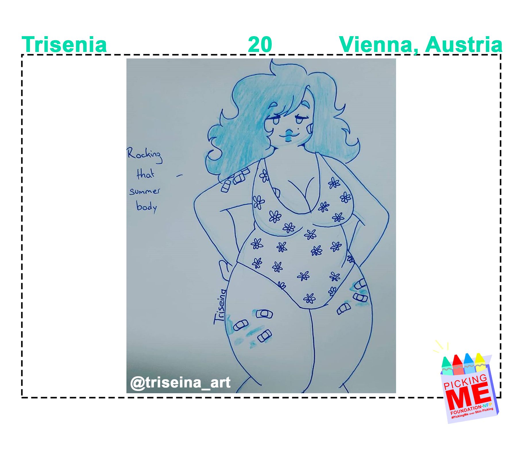 #DrawingWithDerma: Trisenia