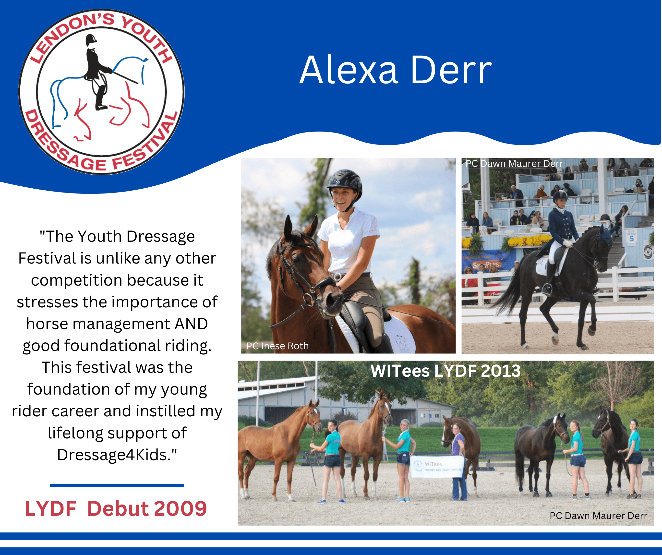 Alexa Derr - LYDF Testimonial - Click to Read More