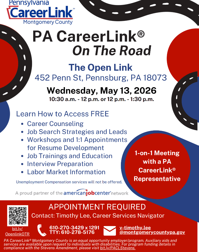 PA CareerLink at The Open Link