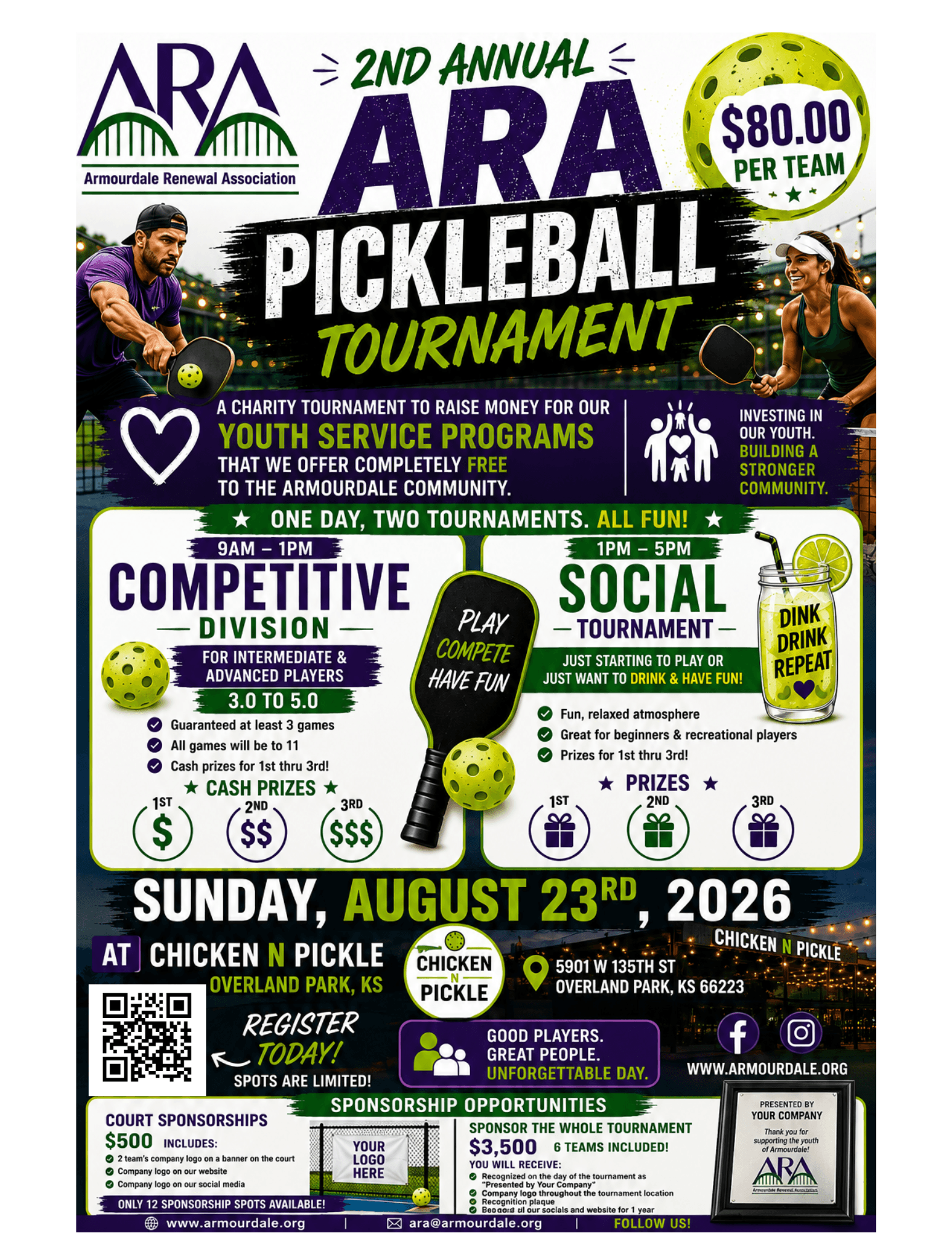 2ND Annual ARA Pickleball Tournament