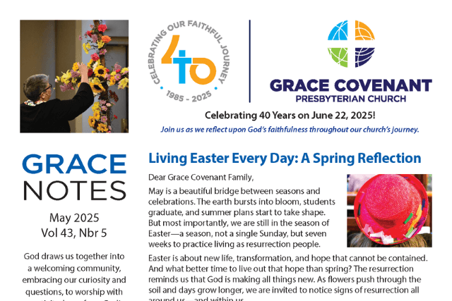 May 2025 Newsletter