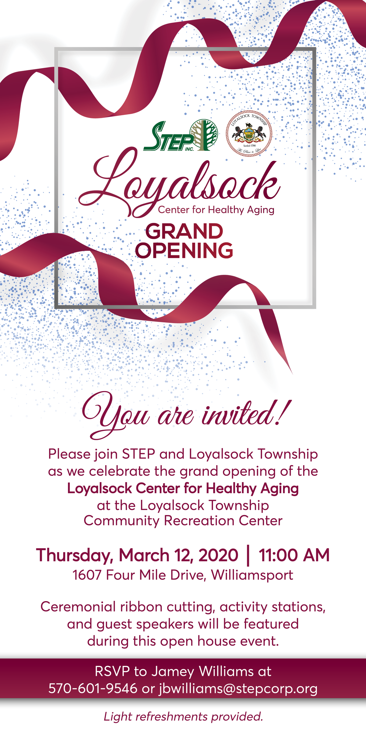 Loyalsock Center Grand Opening Events & Holiday Schedule News
