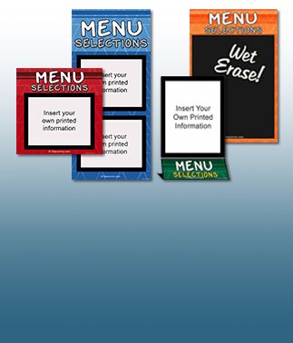 Primary Style Menu Boards