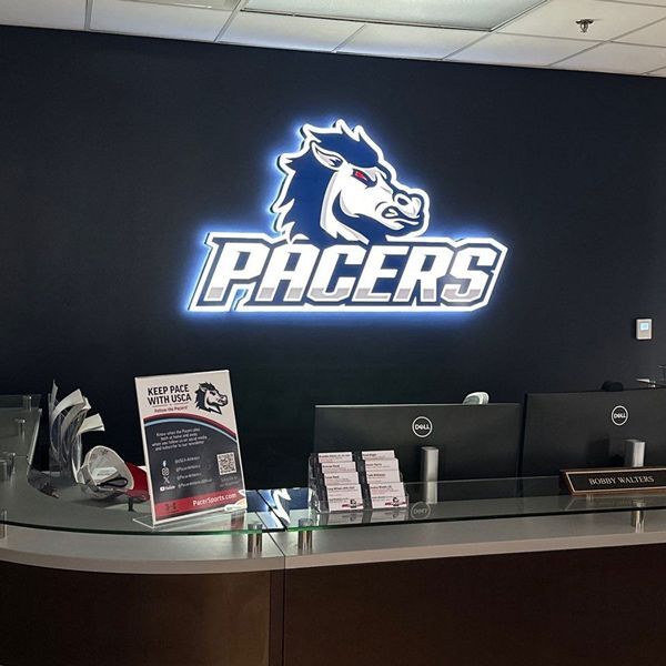 USCA Lighted Pacers Sign