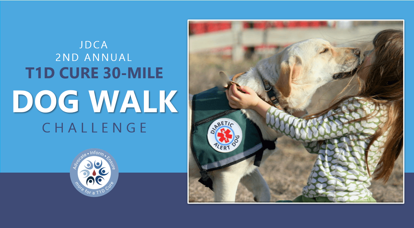 2nd Annual T1D Cure 30-Mile Dog Walk Challenge! 
