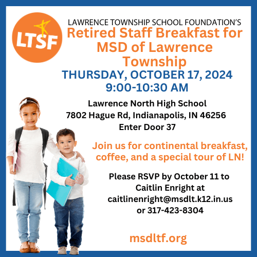 MSDLT Retired Staff: You Are Invited to LTSF for Breakfast!