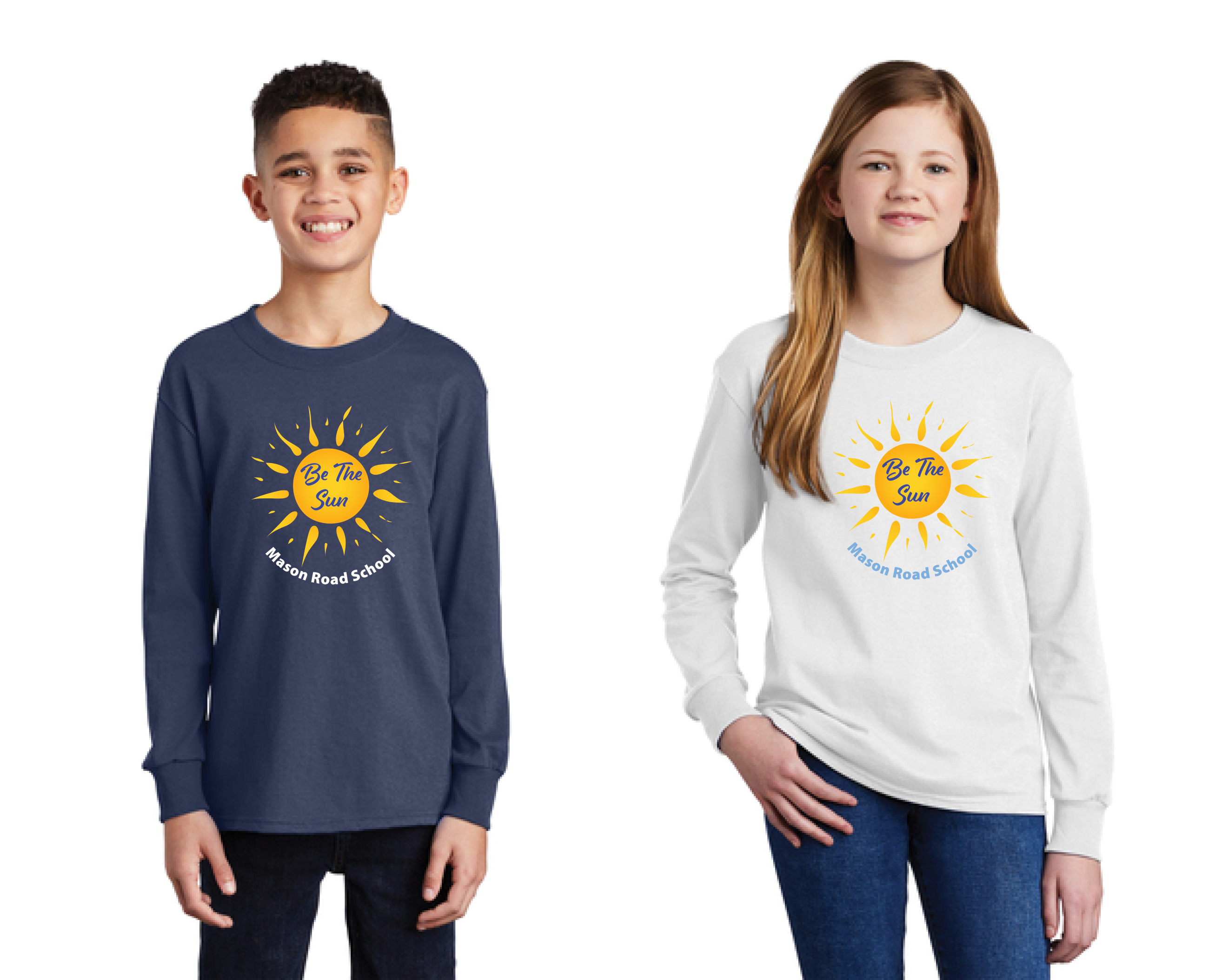 Port & Company® Youth Long Sleeve Core Cotton Tee