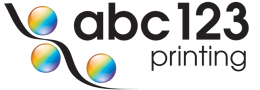 ABC123 Printing Logo