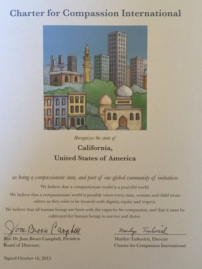 state of california resolution