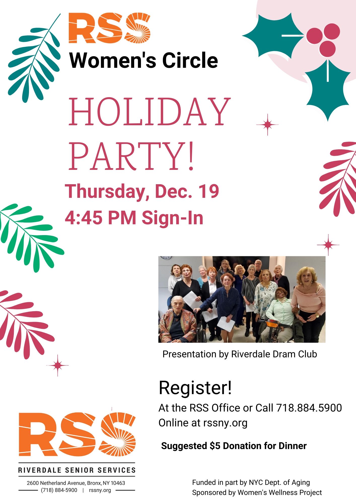 Women's Circle Holiday Party