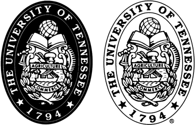 Y34400 - Carved 2.5-D HDU (Raised or Engraved Outline)  Wall Plaques of the Seal of University of Tennessee