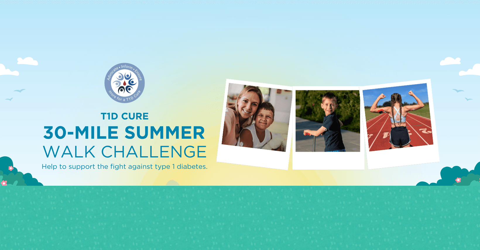june 30 mile summer walk challenge cover image