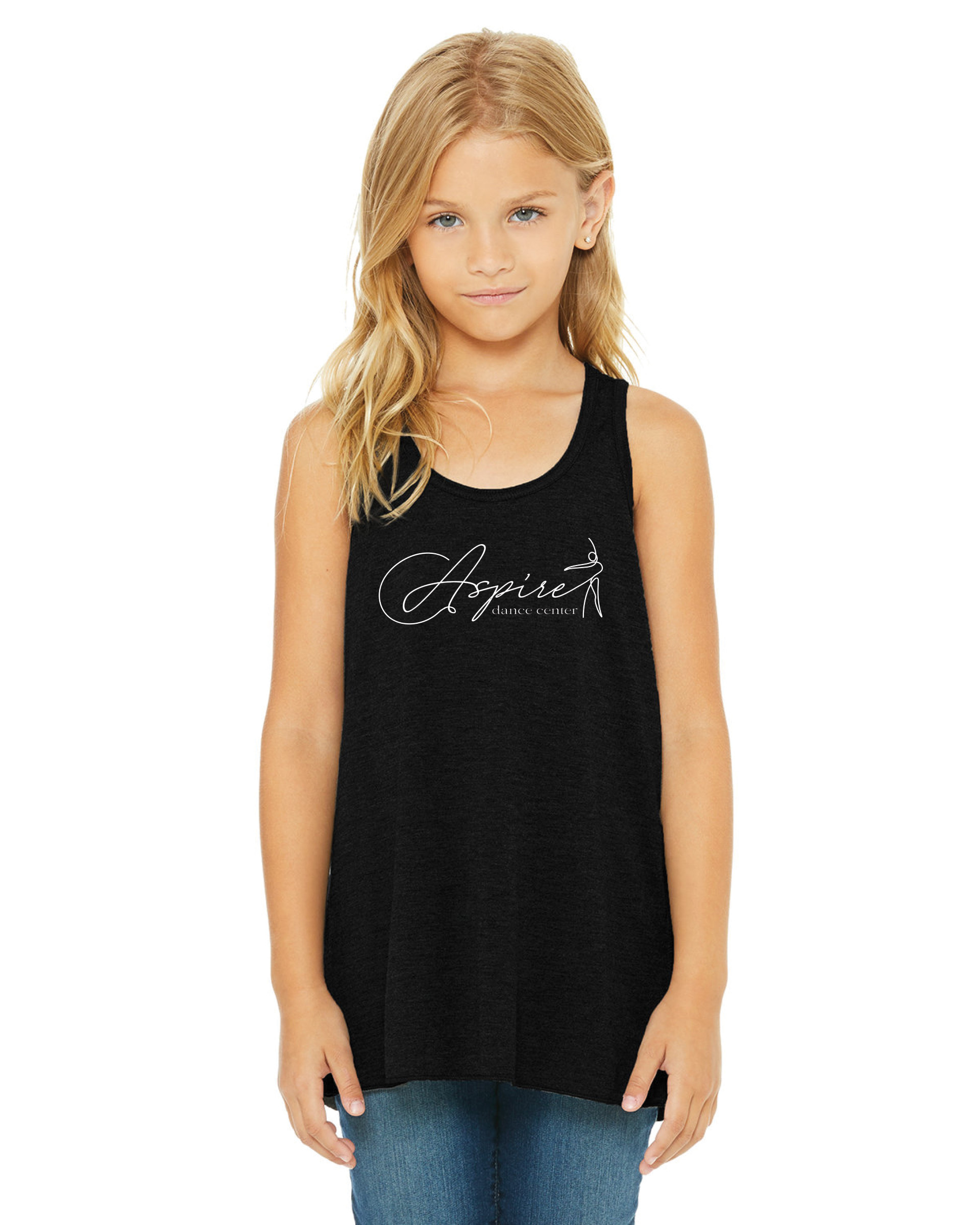 Bella + Canvas Youth Flowy Racerback Tank