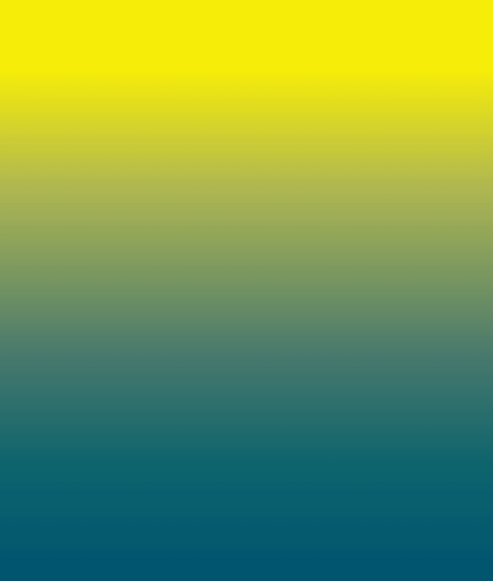 Gradient colors from yellow to green to blue.