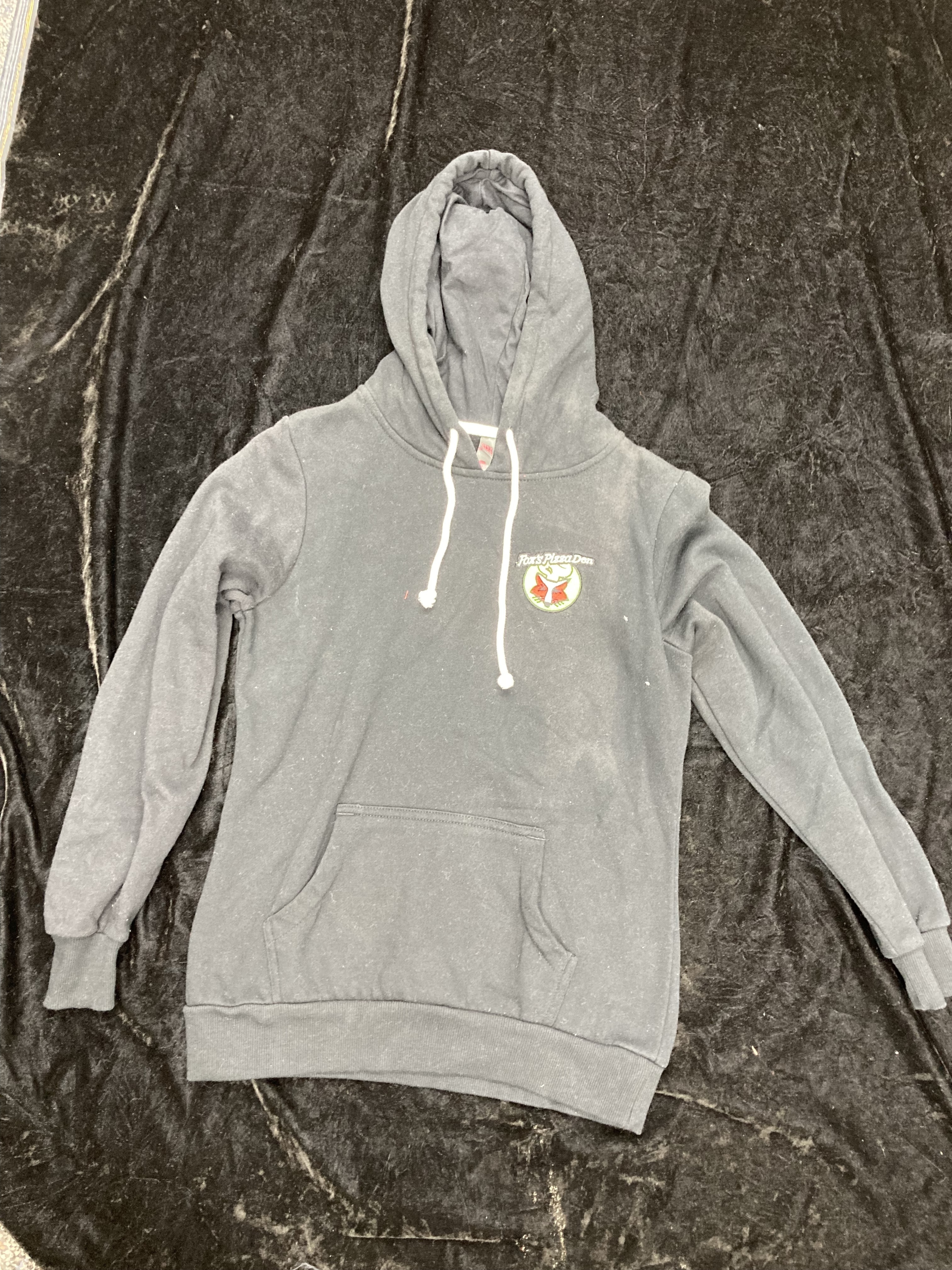 SALE Fox's Logo - Medium Black/White Hoodie