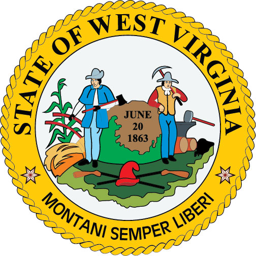 State seal and state government executive, legislative and judicial ...