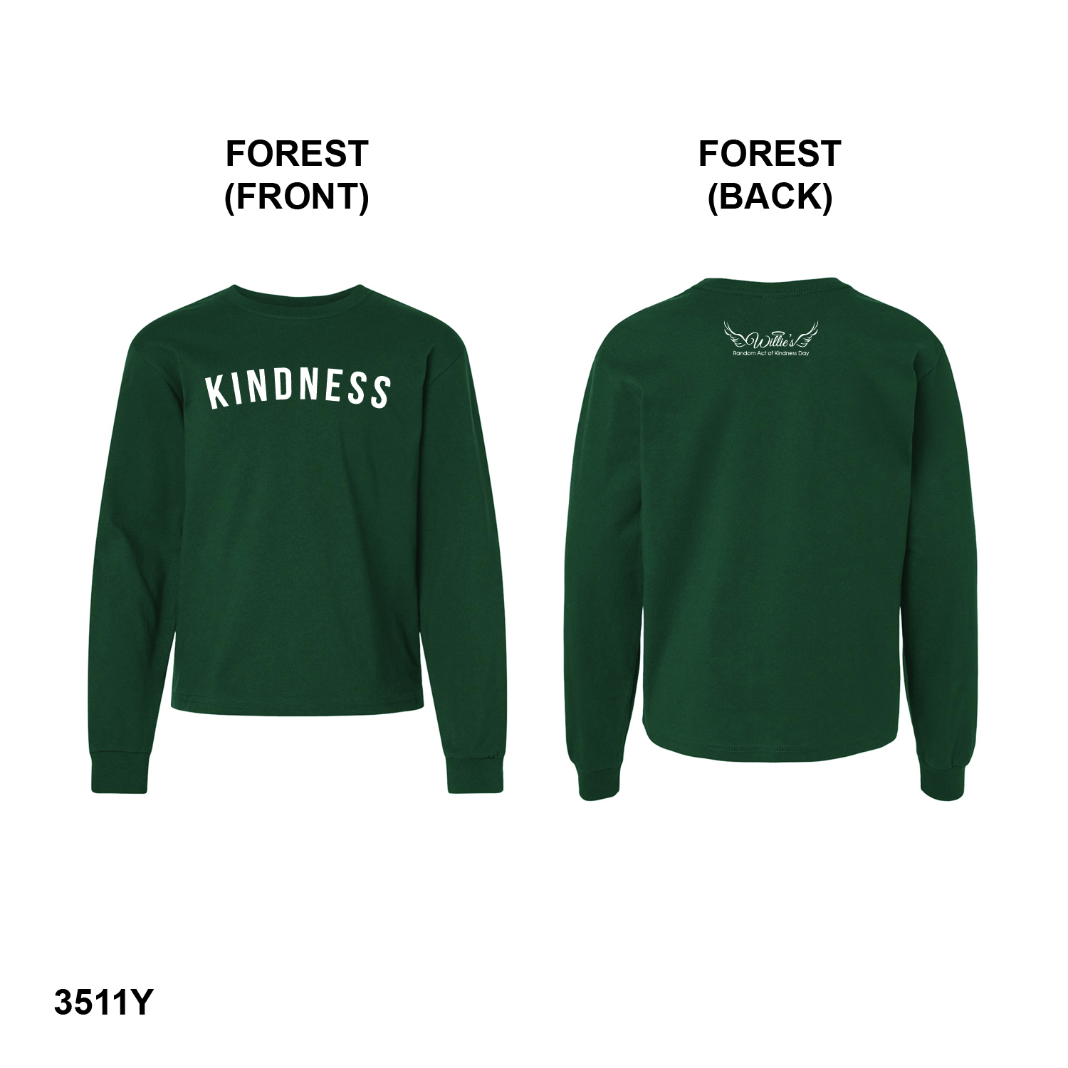 BELLA + CANVAS Youth 6oz. Heavyweight Long Sleeve Tee