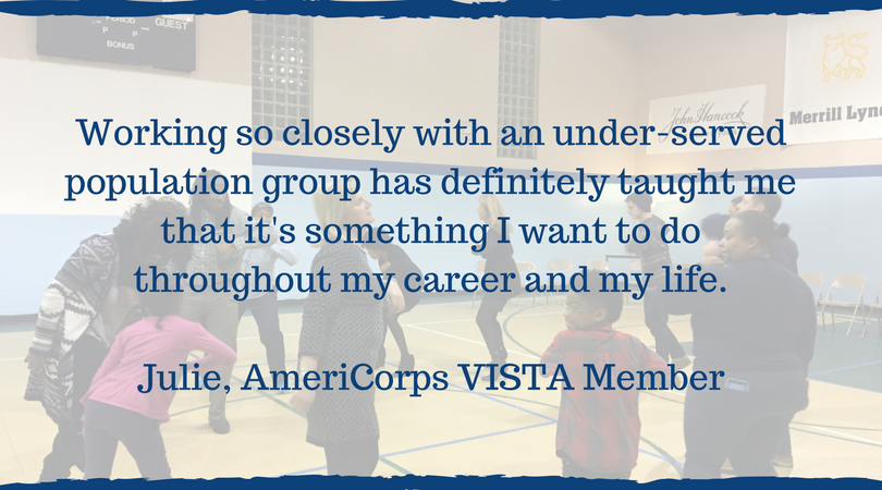 Julie - AmeriCorps VISTA Member