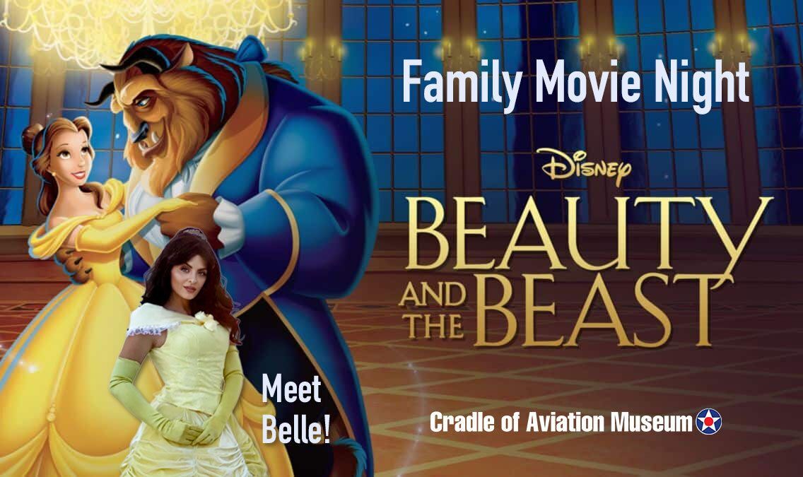 A Beauty and the Beast Family Movie Night 