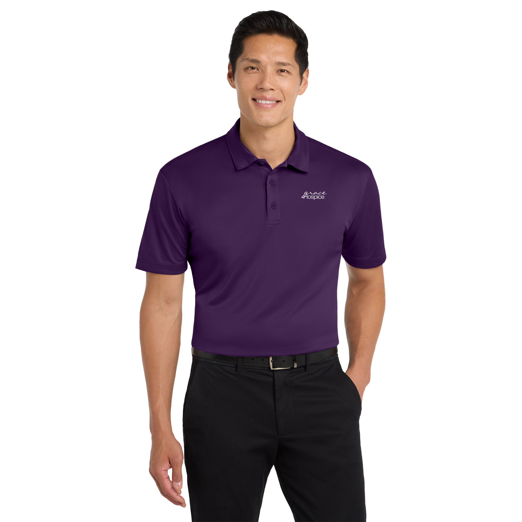 Port Authority® Silk Touch™ Performance Polo - K540 - Bright Purple