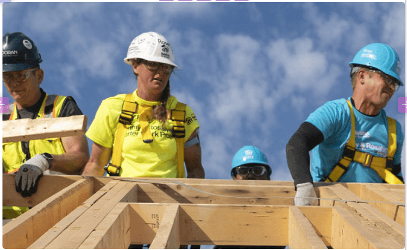 Rallying Support: Habitat hosts Pope Leo Village Build Day, Fundraising Walk