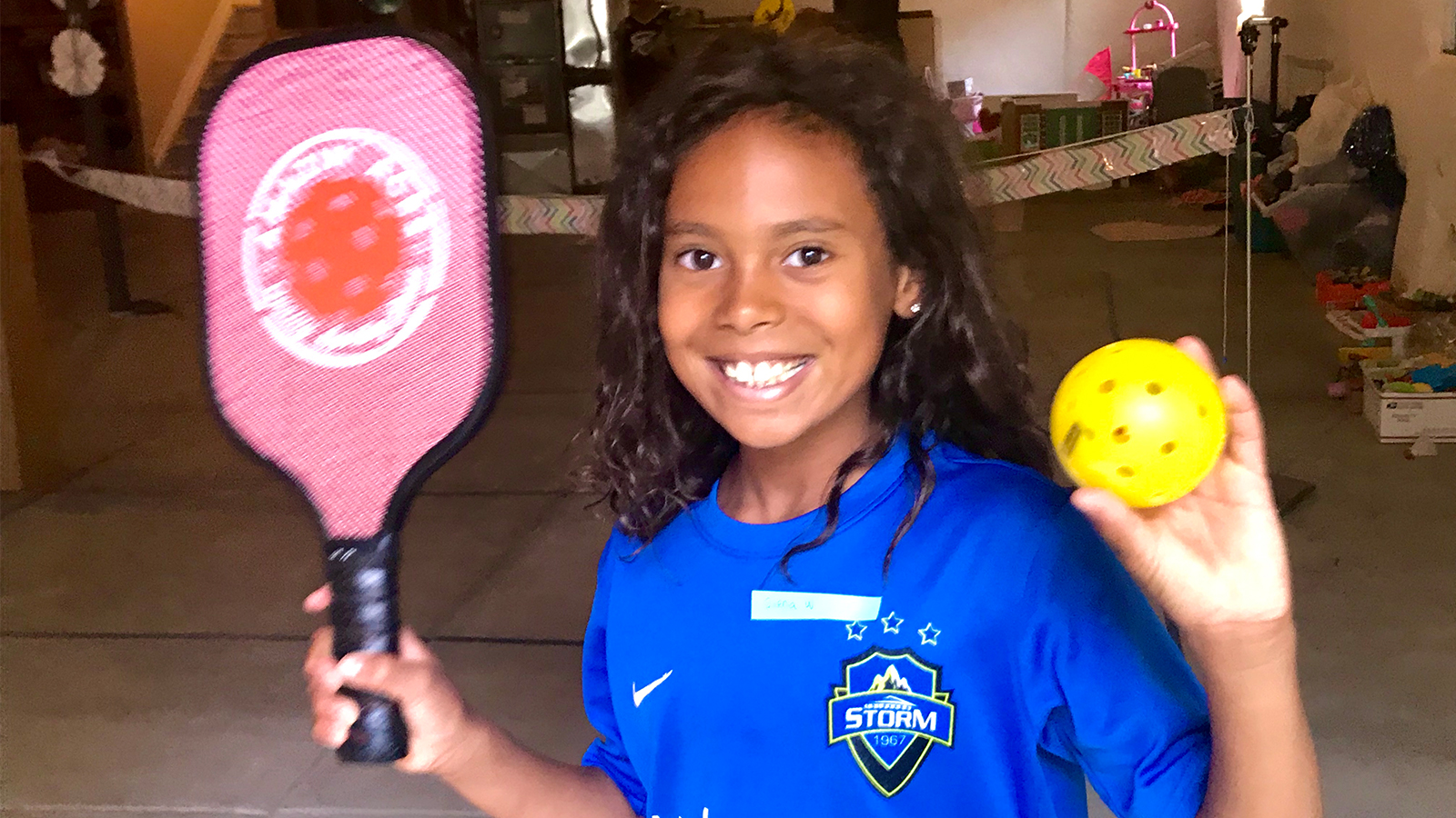 Family plays Pickleball for a cause