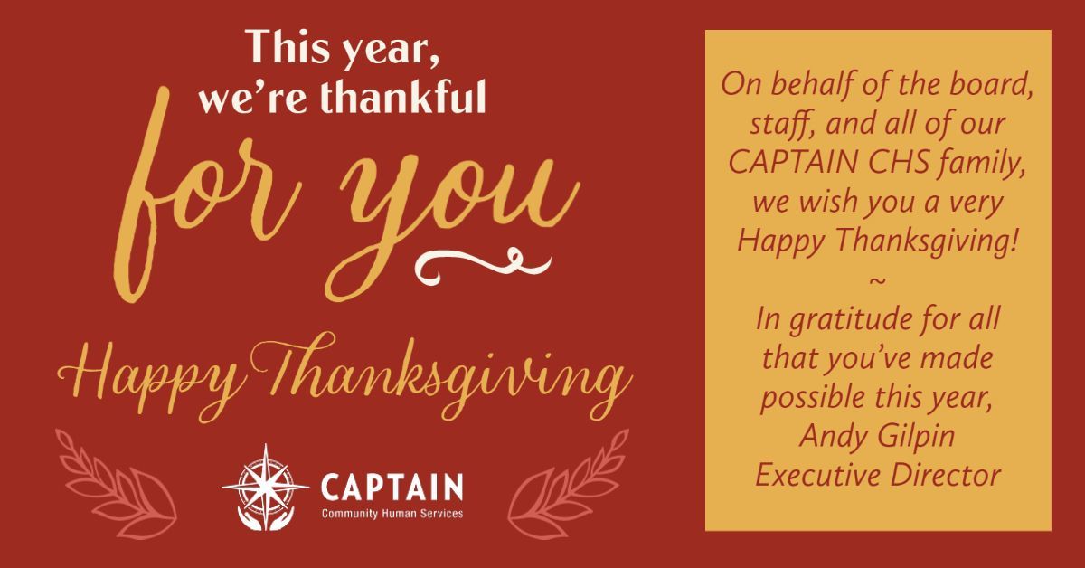 We're grateful for you!