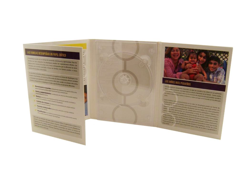 4 Panel CD Packaging