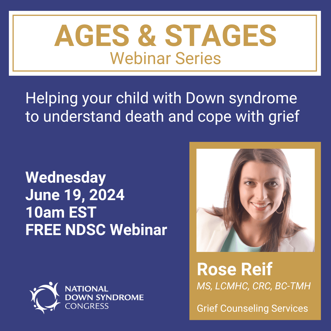 Helping your Child with Down syndrome to Understand Death and Cope with Grief