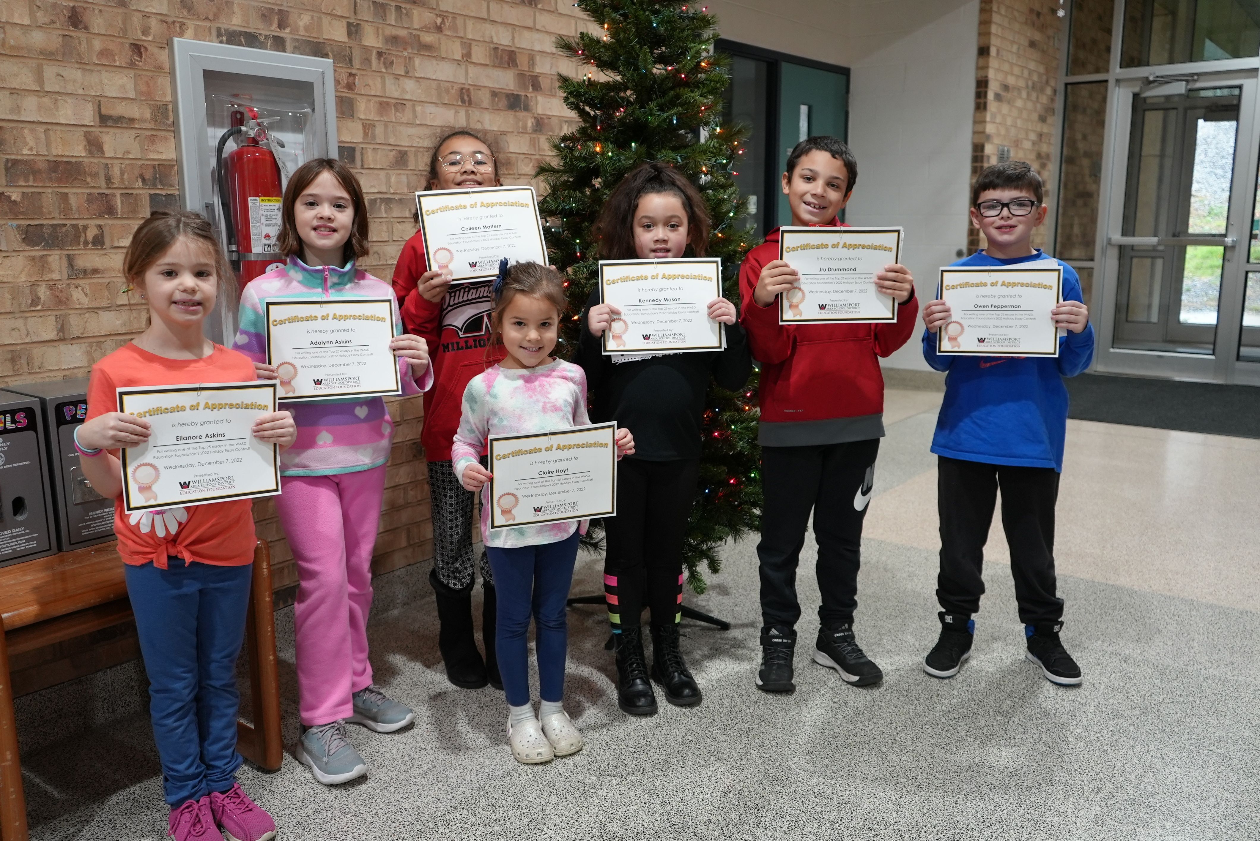 25 Winners Selected in WASDEF Holiday Essay Contest