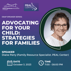 Advocating for Your Child: Strategies for Families - Held on October 3, 2023