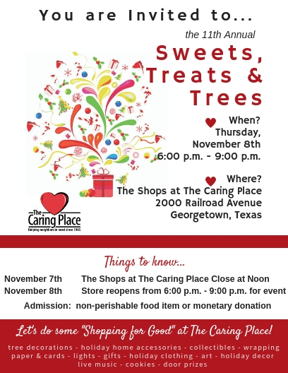 Sweets, Treats & Trees is More Than Shopping!
