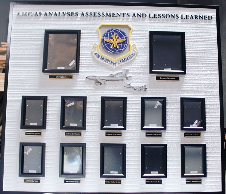 SA1385 - Chain-of-Command /Award Photo  Board for the Analyses Assessments  Group for the US Air Force's Air Mobility Command 