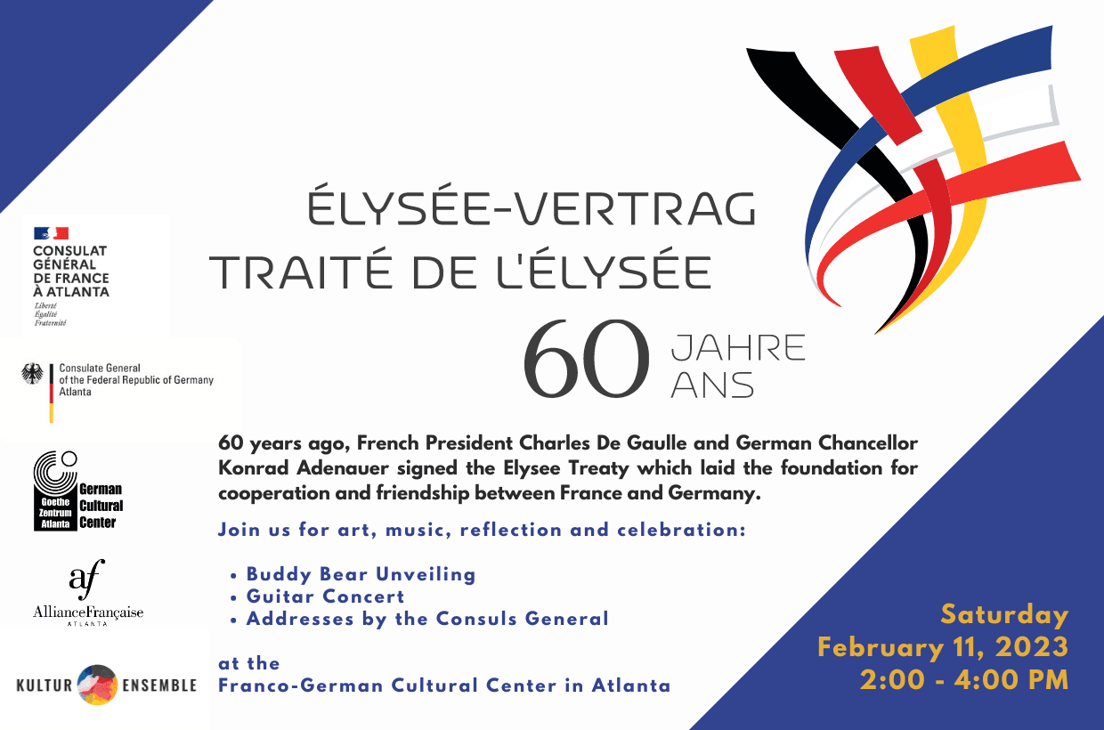60th Anniversary Celebration of the Elysee Treaty