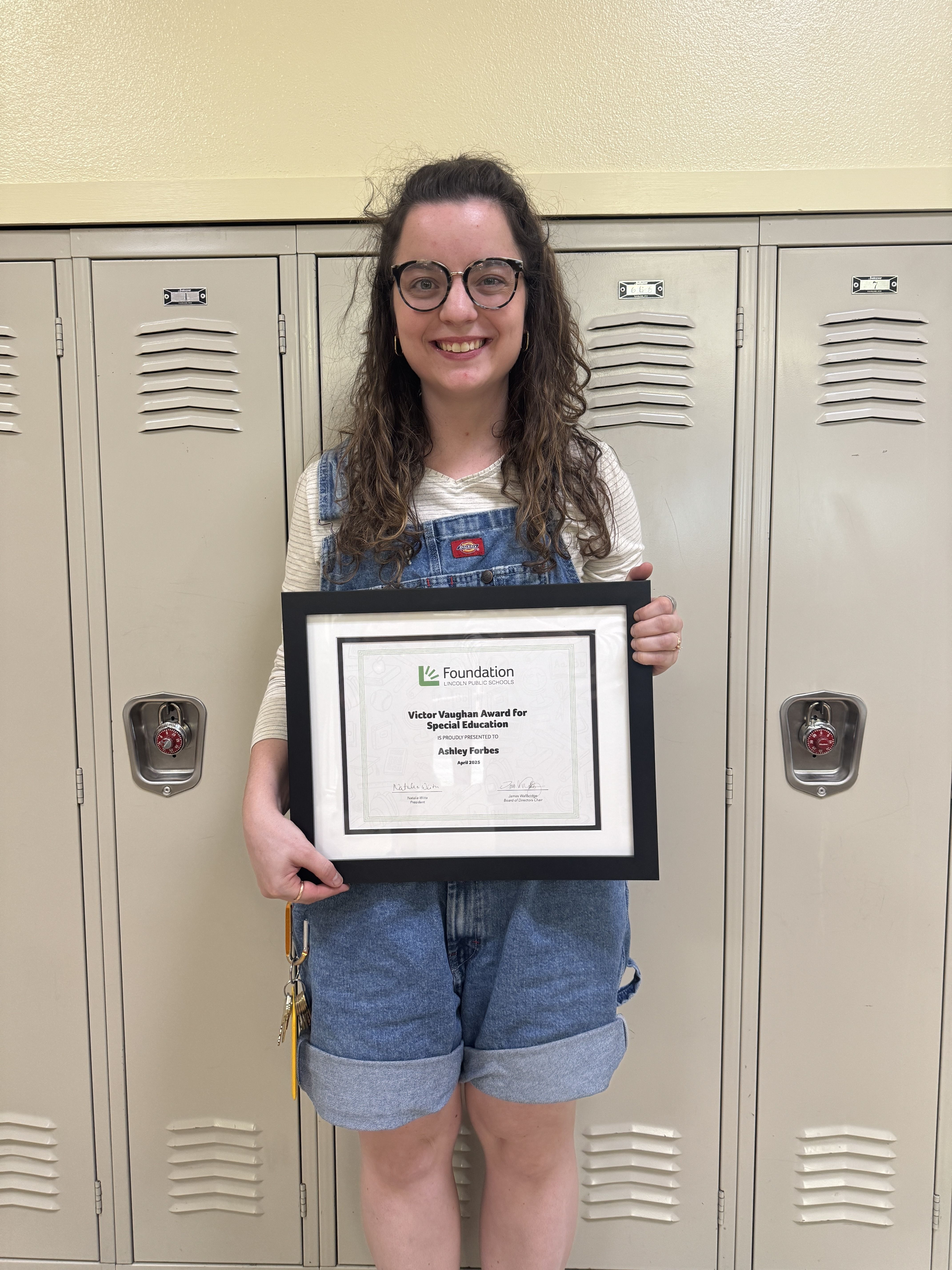 Victor Vaughan Award for Special Education - Secondary